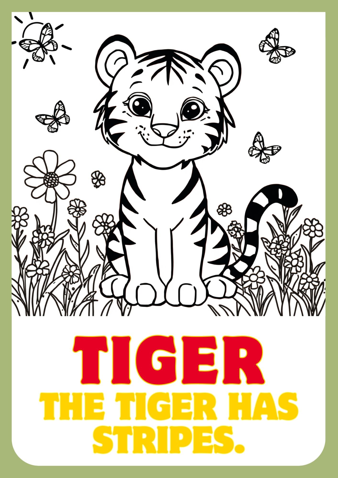 🦁 Zoo Animals Coloring Book for Kids – Printable PDF Coloring Pages 🐘